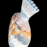 BumbleBee Calcite and Calcite hand-carved pineapple 191.2g Rocks and Things