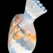 BumbleBee Calcite and Calcite hand-carved pineapple 191.2g Rocks and Things