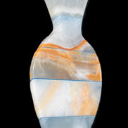 BumbleBee Calcite and Calcite hand-carved pineapple 191.2g Rocks and Things