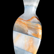 BumbleBee Calcite and Calcite hand-carved pineapple 191.2g Rocks and Things