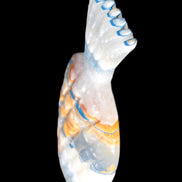 BumbleBee Calcite and Calcite hand-carved pineapple 191.2g Rocks and Things