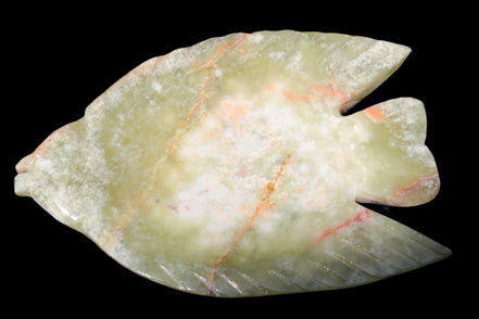 Bird-in-flight Afghan Jade hand-carved platter 448g Rocks and Things