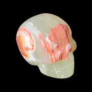 Afghan Jade skull 47-52mm  180-198g Rocks and Things