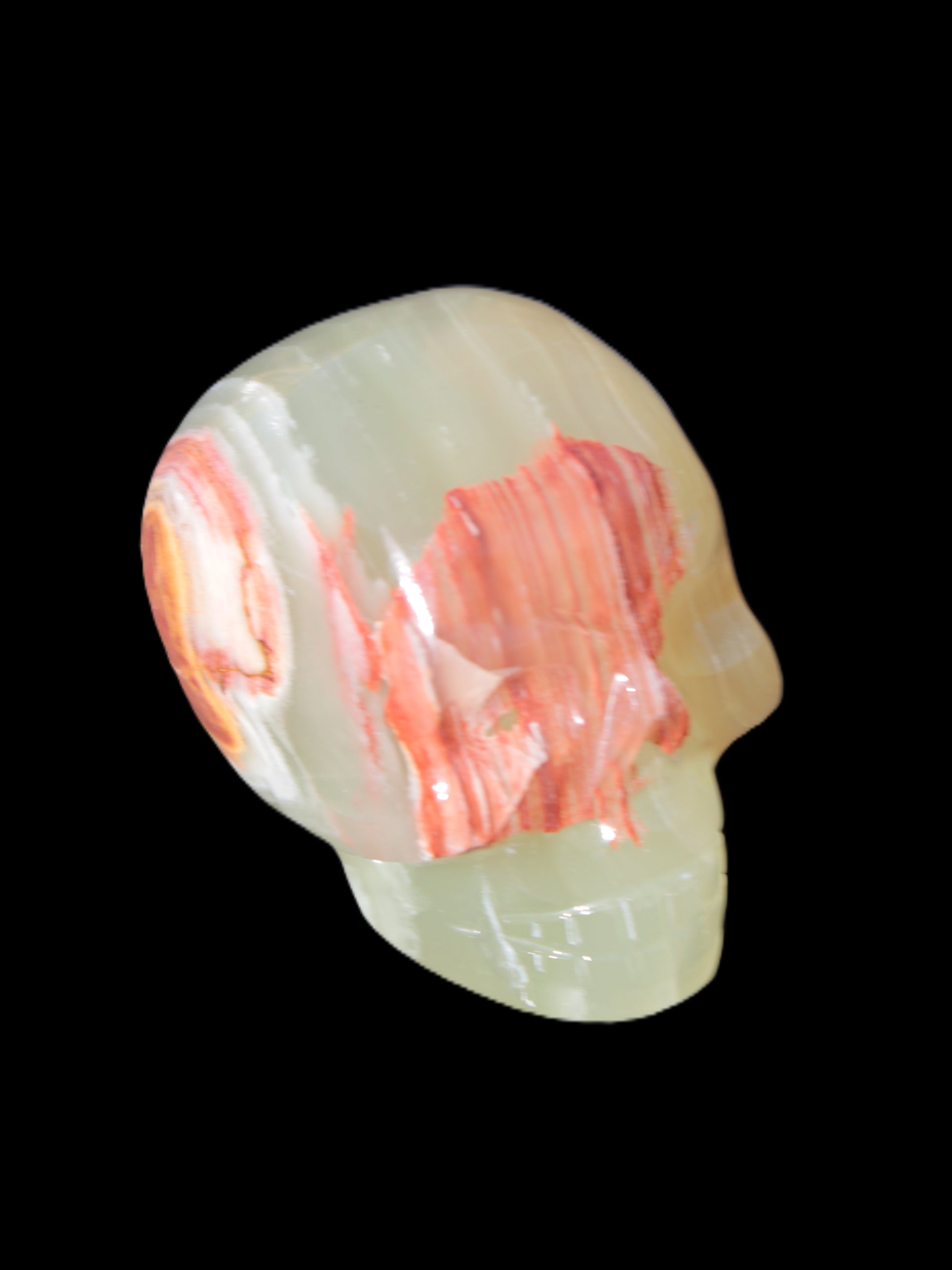 Afghan Jade skull 47-52mm  180-198g Rocks and Things