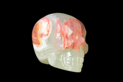 Afghan Jade skull 47-52mm  180-198g Rocks and Things