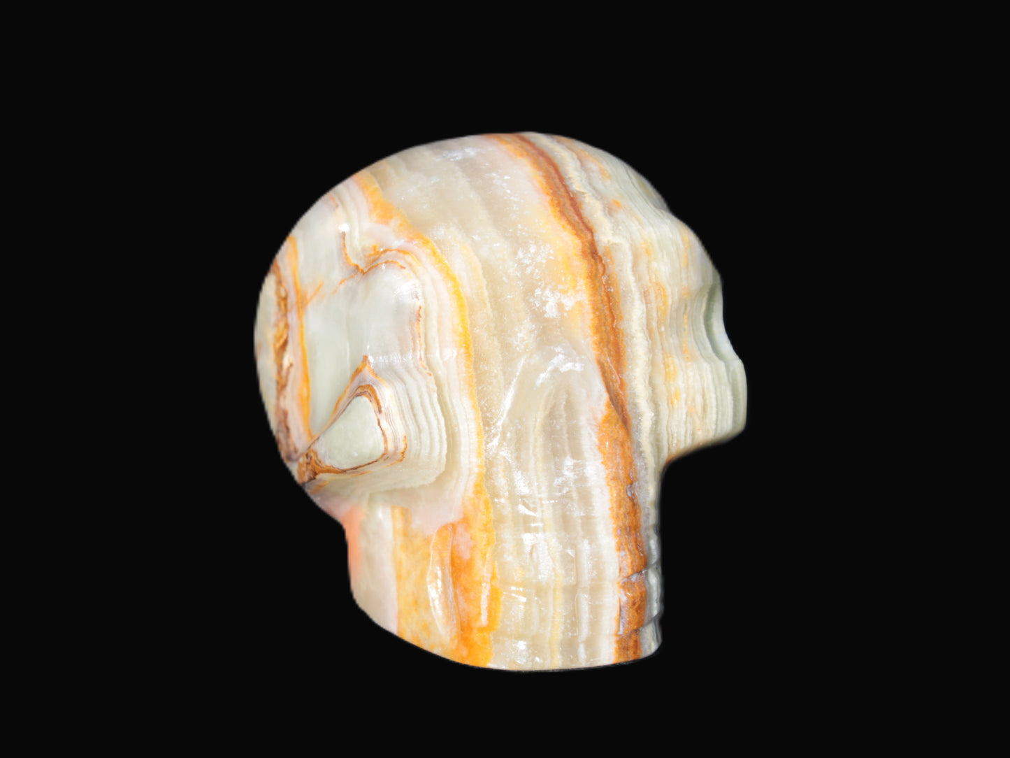 Afghan Jade skull 47-52mm  180-198g Rocks and Things