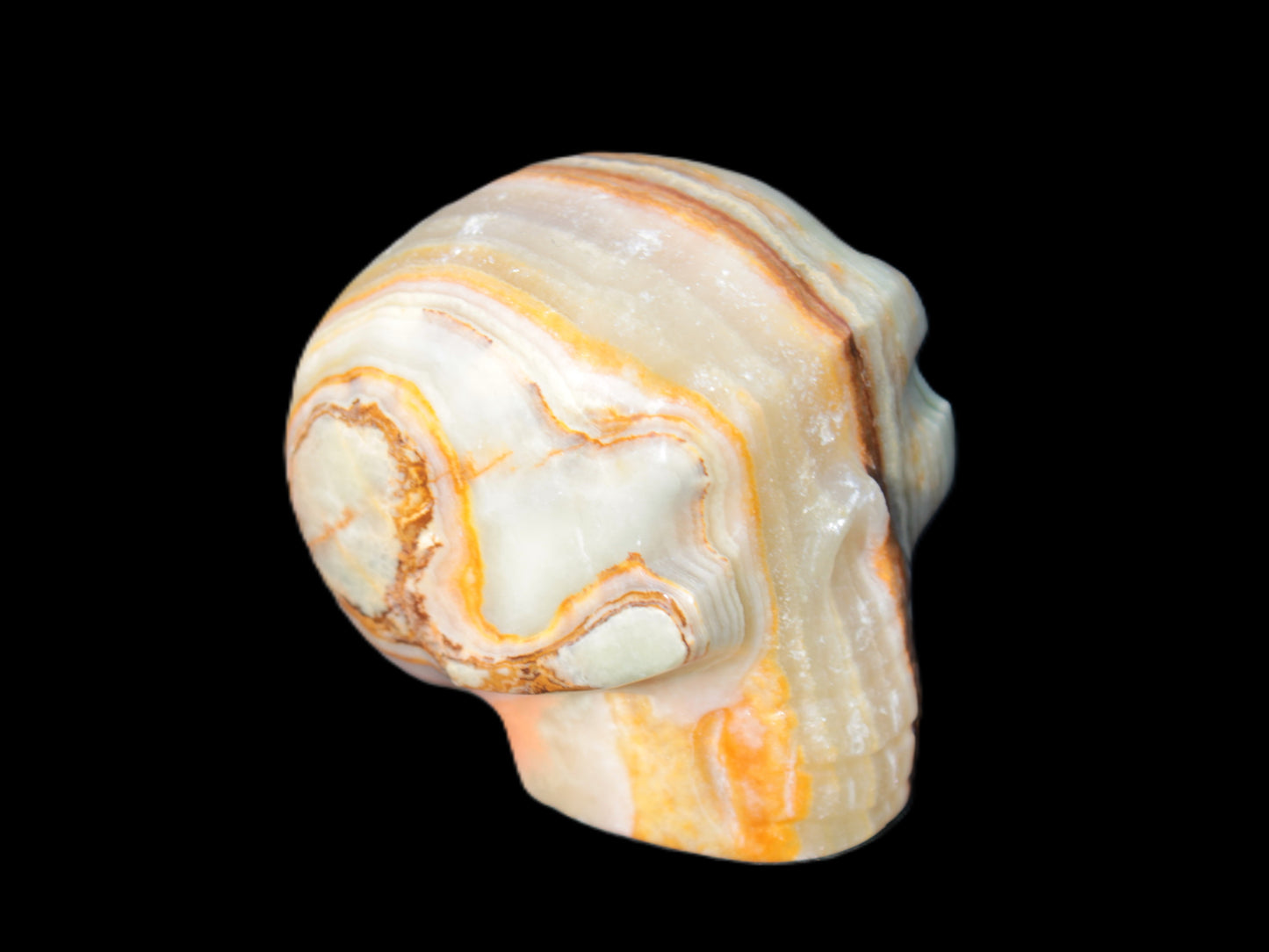 Afghan Jade skull 47-52mm  180-198g Rocks and Things