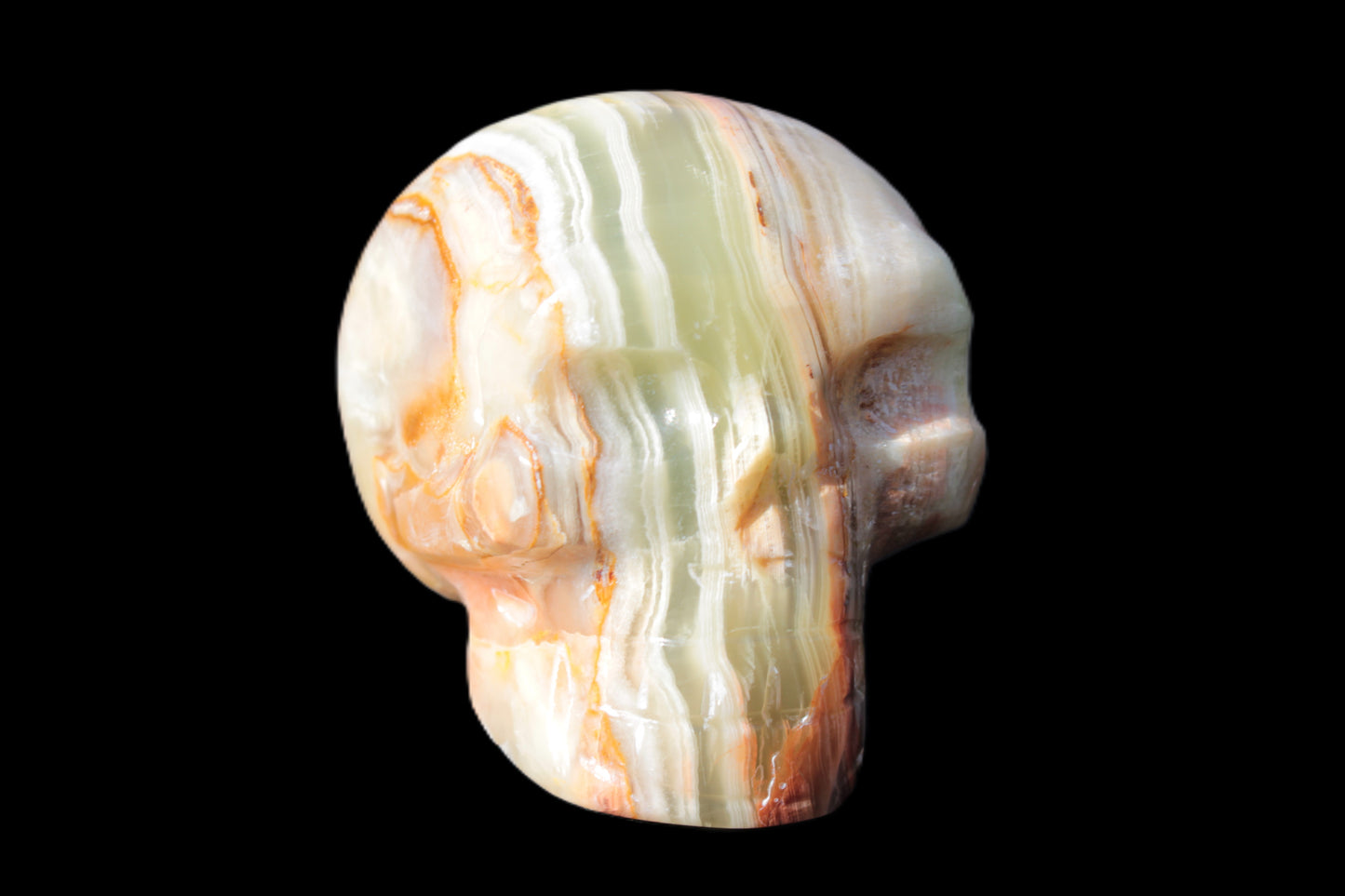 Afghan Jade skull 47-52mm  180-198g Rocks and Things