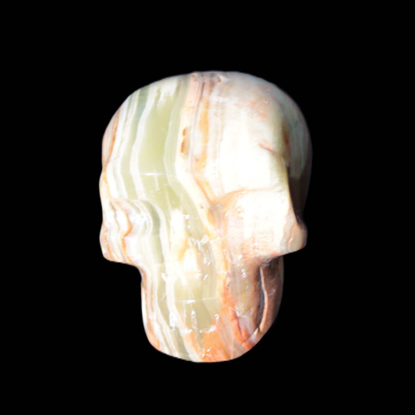 Afghan Jade skull 47-52mm  180-198g Rocks and Things