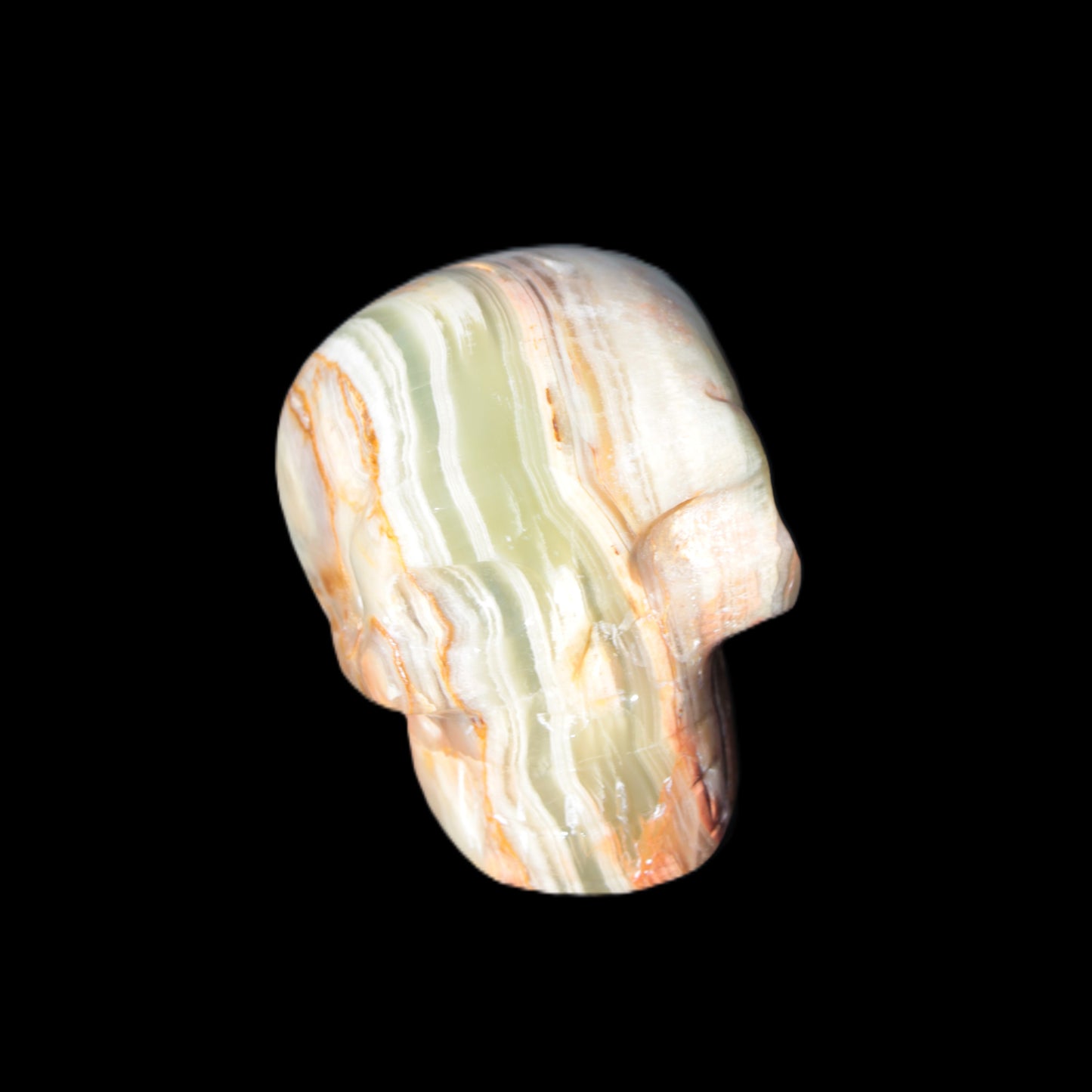 Afghan Jade skull 47-52mm  180-198g Rocks and Things