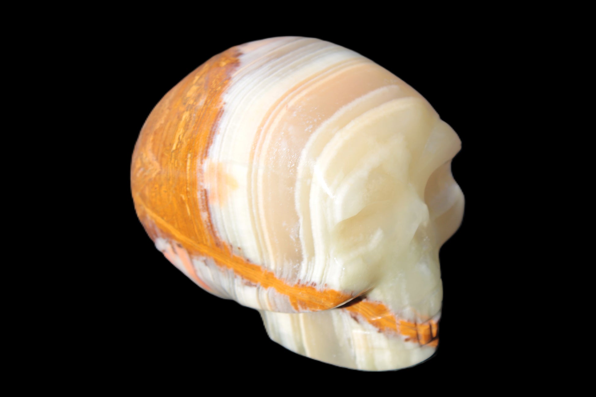 Afghan Jade skull 47-52mm  180-198g Rocks and Things