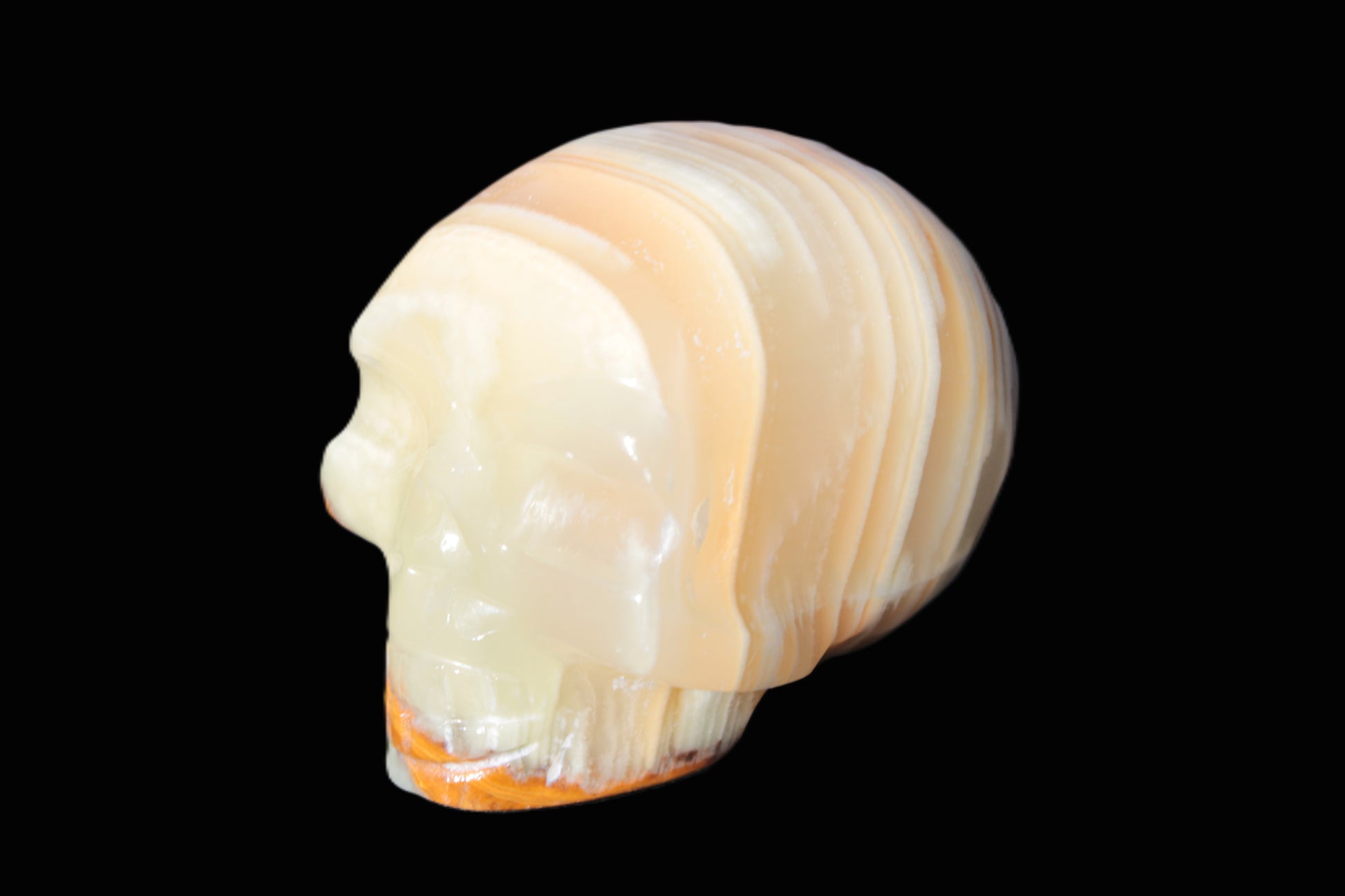 Afghan Jade skull 47-52mm  180-198g Rocks and Things