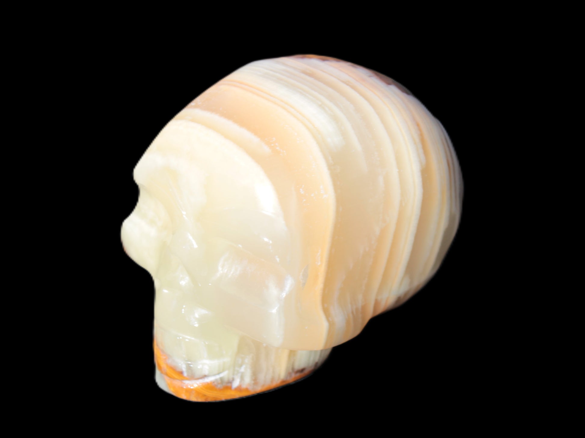 Afghan Jade skull 47-52mm  180-198g Rocks and Things