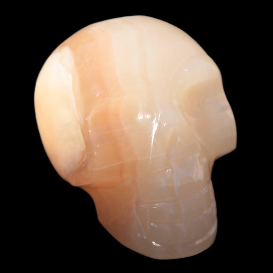 Afghan Jade hand-carved skull 52-49mm 146-152g in sunshine - Rocks and Things  Store