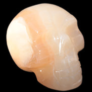 Afghan Jade hand-carved skull 52-49mm 146-152g in sunshine - Rocks and Things  Store