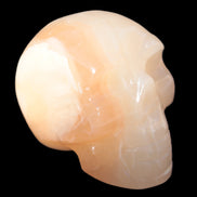 Afghan Jade hand-carved skull 52-49mm 146-152g in sunshine - Rocks and Things  Store