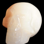 Afghan Jade hand-carved skull  52-49mm 146-152g Rocks and Things
