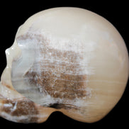 Afghan Jade hand-carved skull 52-49mm 146-152g in sunshine - Rocks and Things  Store