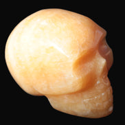 Banded Honey Calcite skull 44-55mm 134-191g Rocks and Things