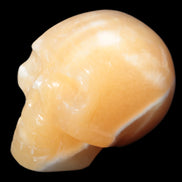 Banded Honey Calcite skull 44-55mm 134-191g Rocks and Things
