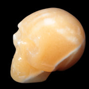 Banded Honey Calcite skull 44-55mm 134-191g Rocks and Things