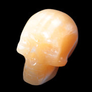 Banded Honey Calcite skull 44-55mm 134-191g Rocks and Things