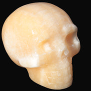 Banded Honey Calcite skull 44-55mm 134-191g Rocks and Things