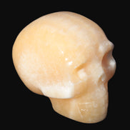 Banded Honey Calcite skull 44-55mm 134-191g Rocks and Things