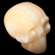Banded Honey Calcite skull 44-55mm 134-191g Rocks and Things