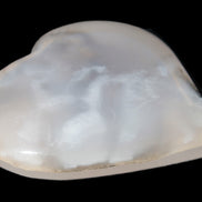 Mangano Calcite hand-carved heart 67-94mm  129-274g Rocks and Things