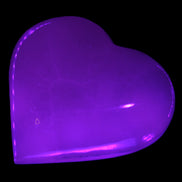 Mangano Calcite hand-carved heart 67-94mm  129-274g Rocks and Things