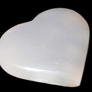Mangano Calcite hand-carved heart 67-94mm  129-274g Rocks and Things