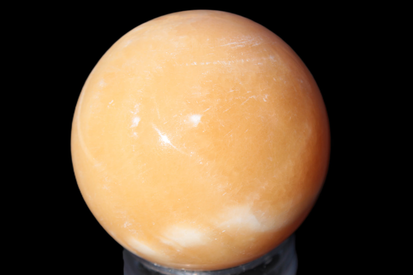 Honey Calcite sphere 64/65mm 346-371g Rocks and Things