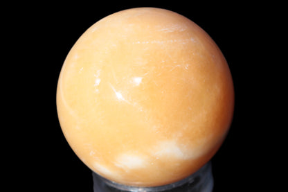 Honey Calcite sphere 64/65mm 346-371g Rocks and Things