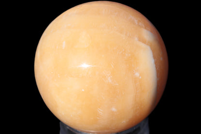 Honey Calcite sphere 64/65mm 346-371g Rocks and Things