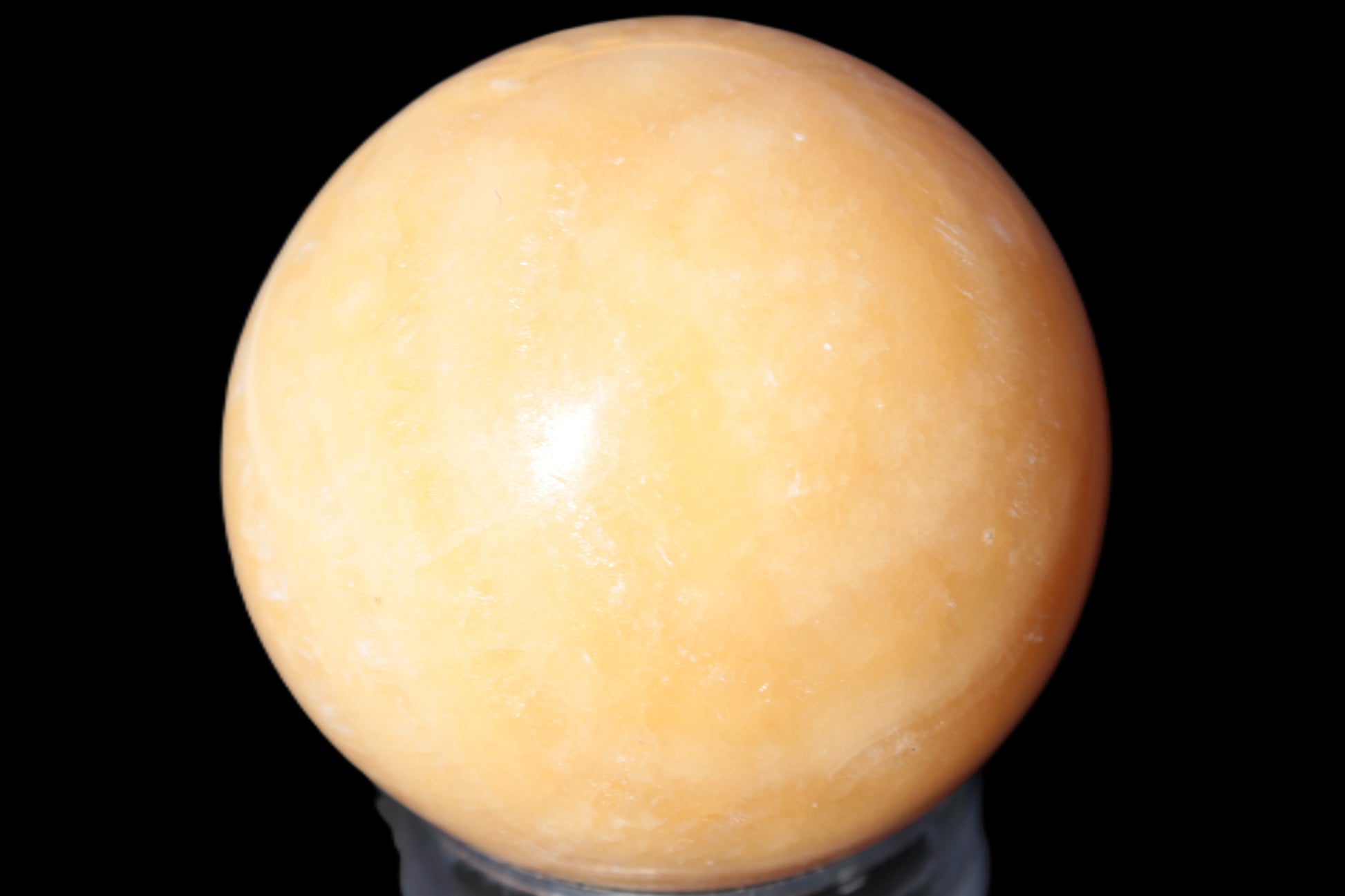 Honey Calcite sphere 64/65mm 346-371g Rocks and Things