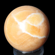 Honey Calcite sphere 64/65mm 346-371g Rocks and Things