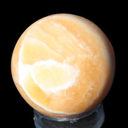 Honey Calcite sphere 64/65mm 346-371g Rocks and Things