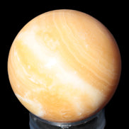 Honey Calcite sphere 64/65mm 346-371g Rocks and Things