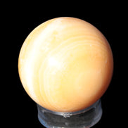 Honey Calcite sphere 64/65mm 346-371g Rocks and Things