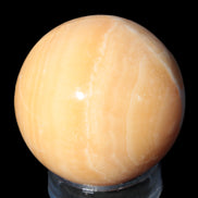 Honey Calcite sphere 64/65mm 346-371g Rocks and Things