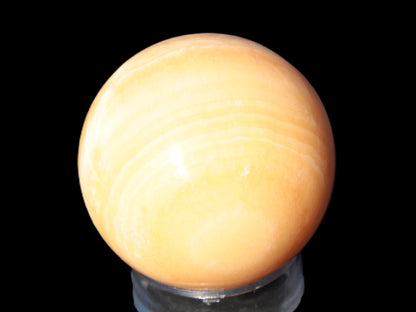 Honey Calcite sphere 64/65mm 346-371g Rocks and Things