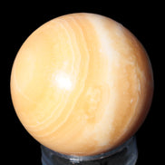 Honey Calcite sphere 64/65mm 346-371g Rocks and Things