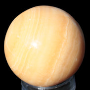 Honey Calcite sphere 64/65mm 346-371g Rocks and Things