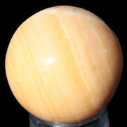 Honey Calcite sphere 64/65mm 346-371g Rocks and Things