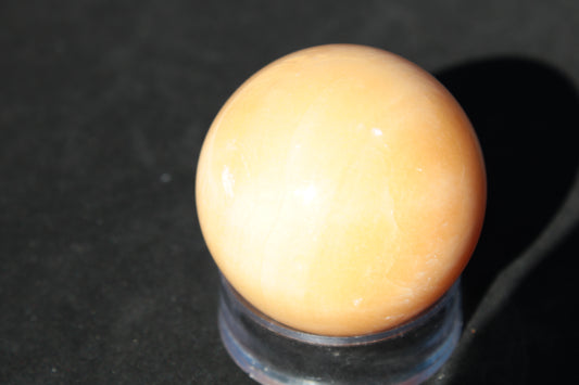 Honey Calcite sphere 53mm 187g Rocks and Things