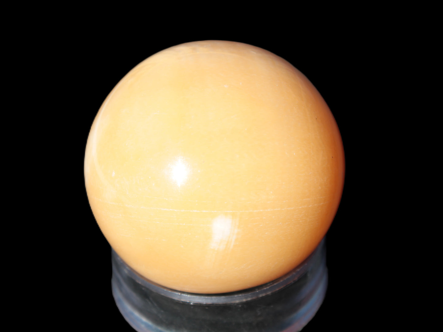 Honey Calcite sphere 53mm 187g Rocks and Things