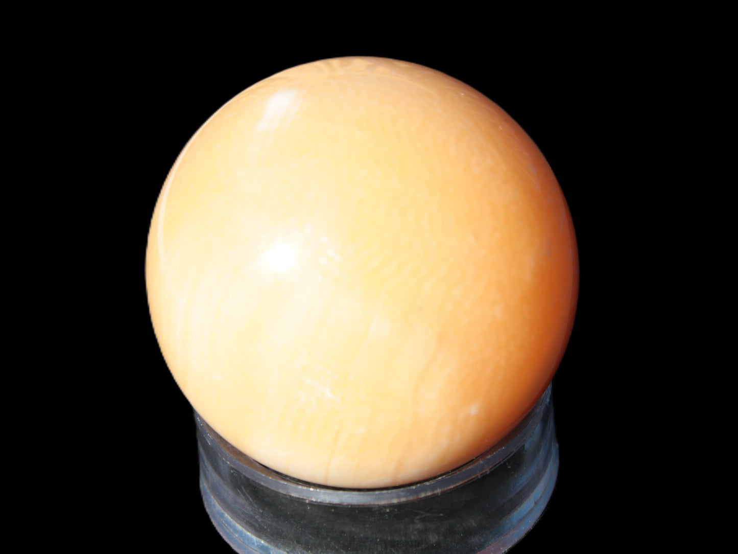 Honey Calcite sphere 53mm 187g Rocks and Things