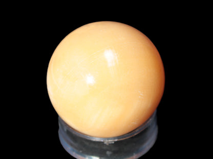 Honey Calcite sphere 53mm 187g Rocks and Things