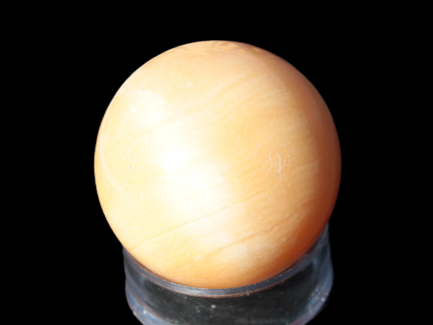 Honey Calcite sphere 53mm 187g Rocks and Things